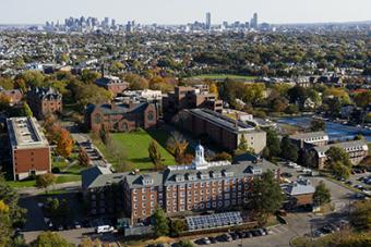 The Tufts Medford/Somerville campus