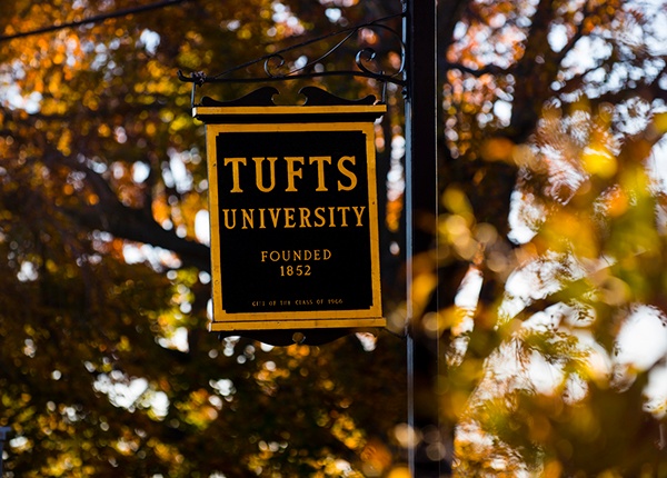 Tufts signage